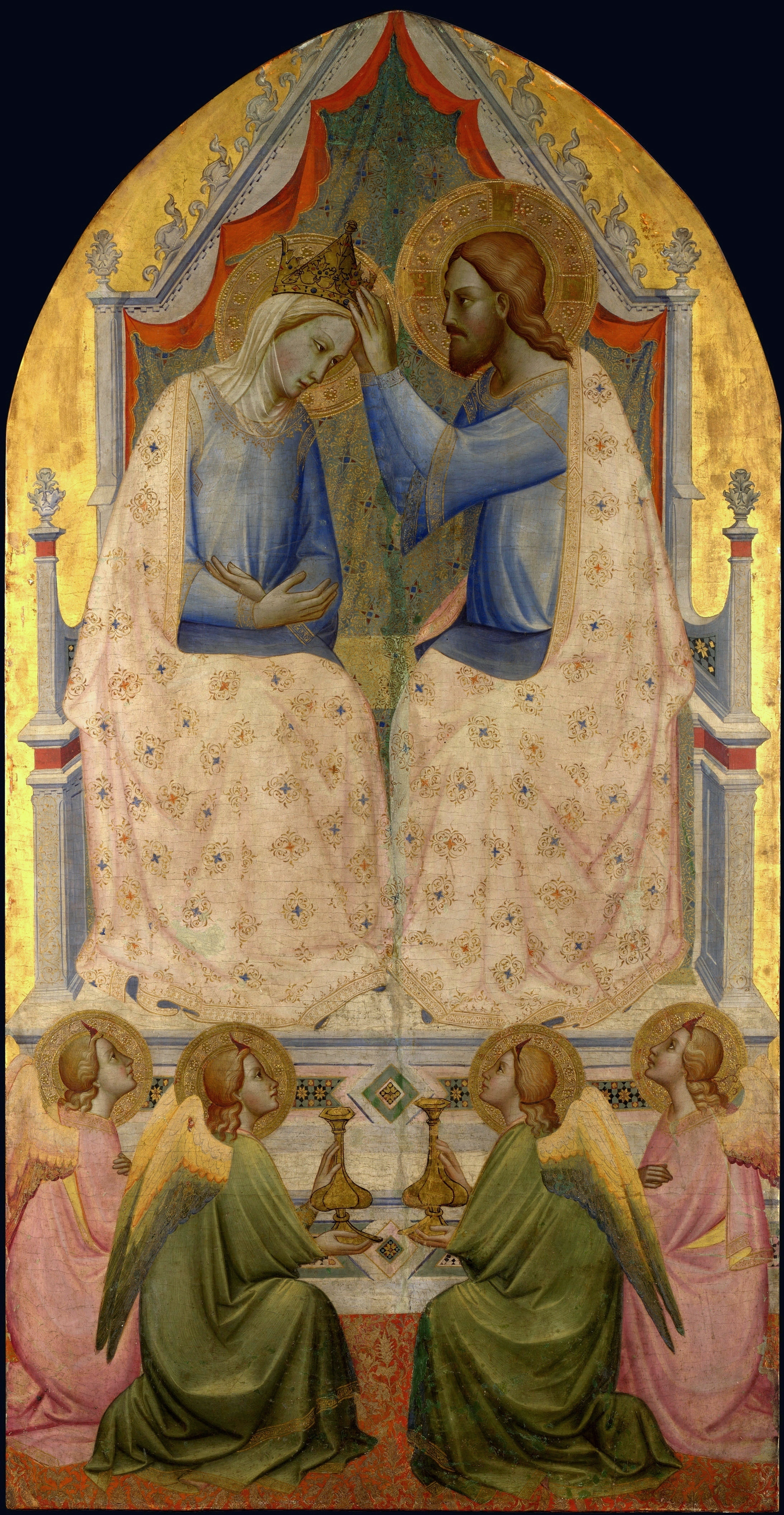 Agnolo Gaddi, Coronation of the Virgin