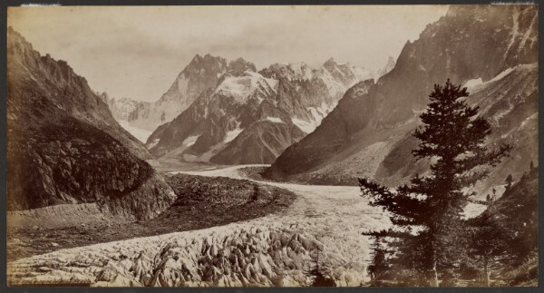 Francis Frith, Mer de Glace, Mount Blanc