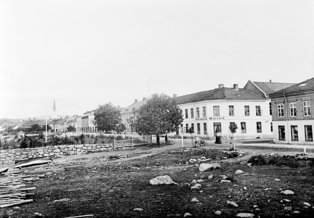 Anno Domkirkeodden, STRANDGATEHAGENE, VICTORIA HOTEL, SICKELGÅRDEN, STRANDGATA 15 - 21