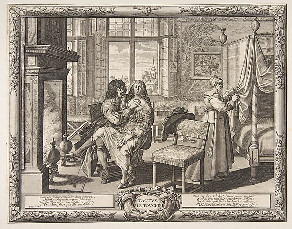 Abraham Bosse, Touch (Le Toucher), from "The Five Senses" (Les Cinq Sens)