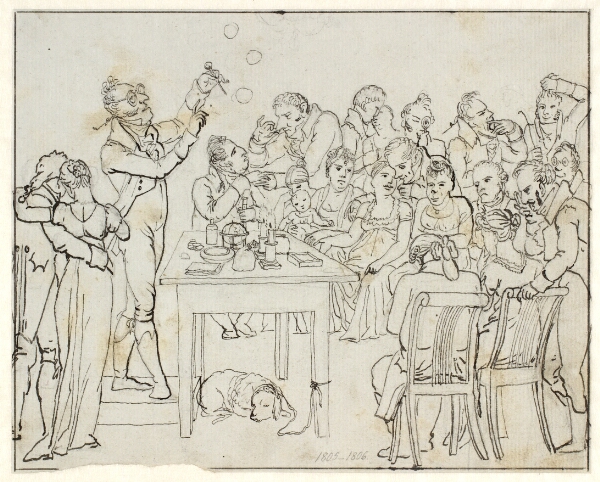 C.W. Eckersberg, En videnskabelig demonstration