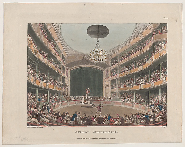 Thomas Rowlandson, Astley's Amphitheatre