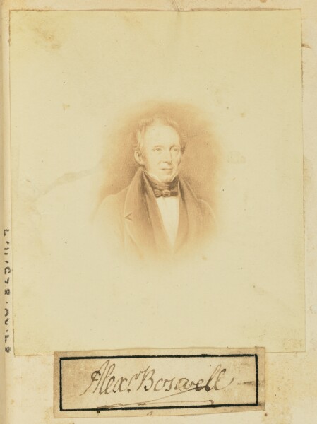 Unknown, [Portrait of Alexander Boswell]