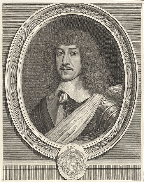 Robert Nanteuil, Bernard de Goix de La Valette duc d'Epernon