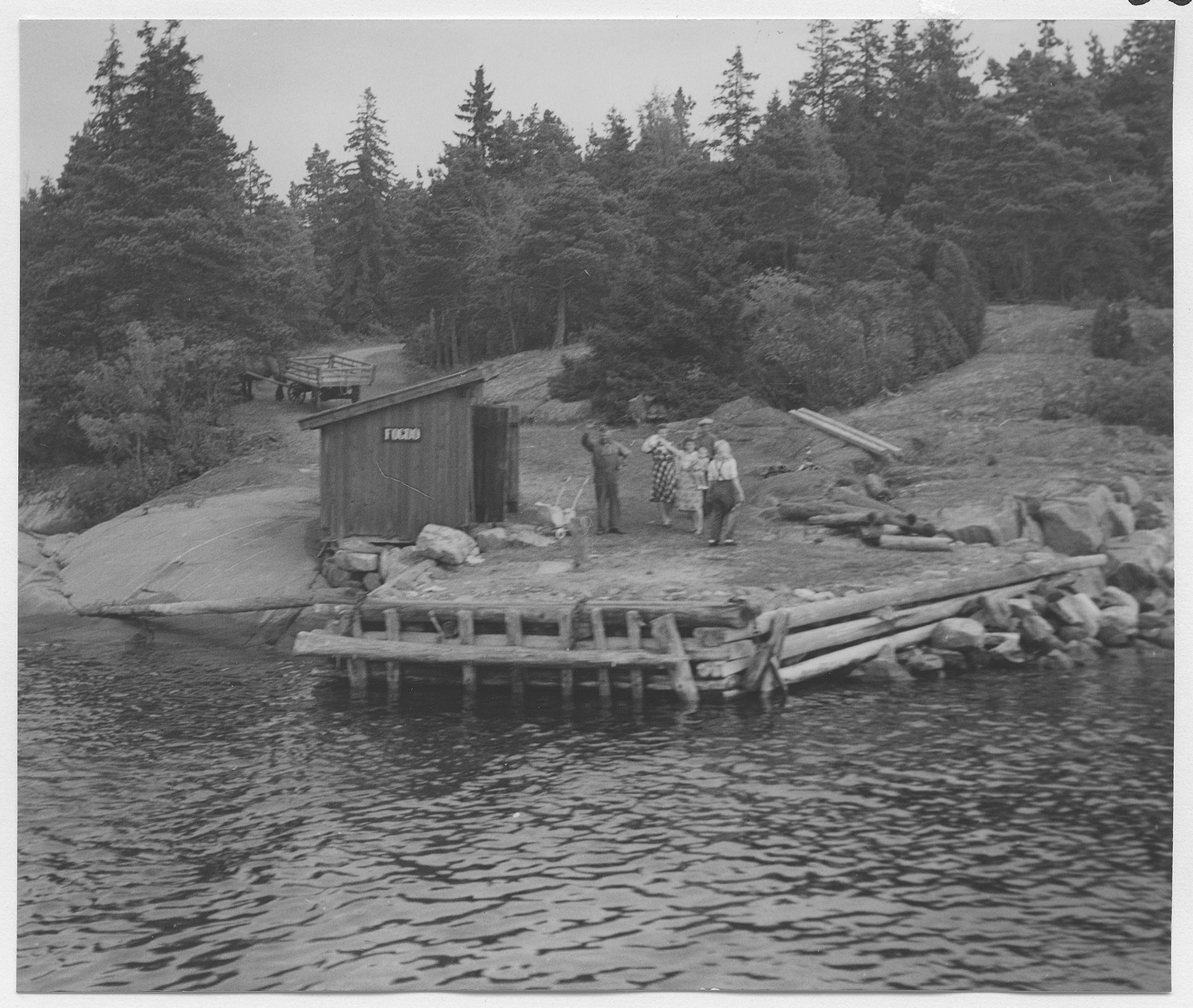 Mårten Sjöbeck, Fogdö brygga