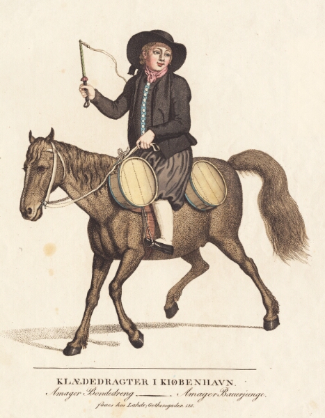 Gerhard Ludvig Lahde, Amager Bondedreng