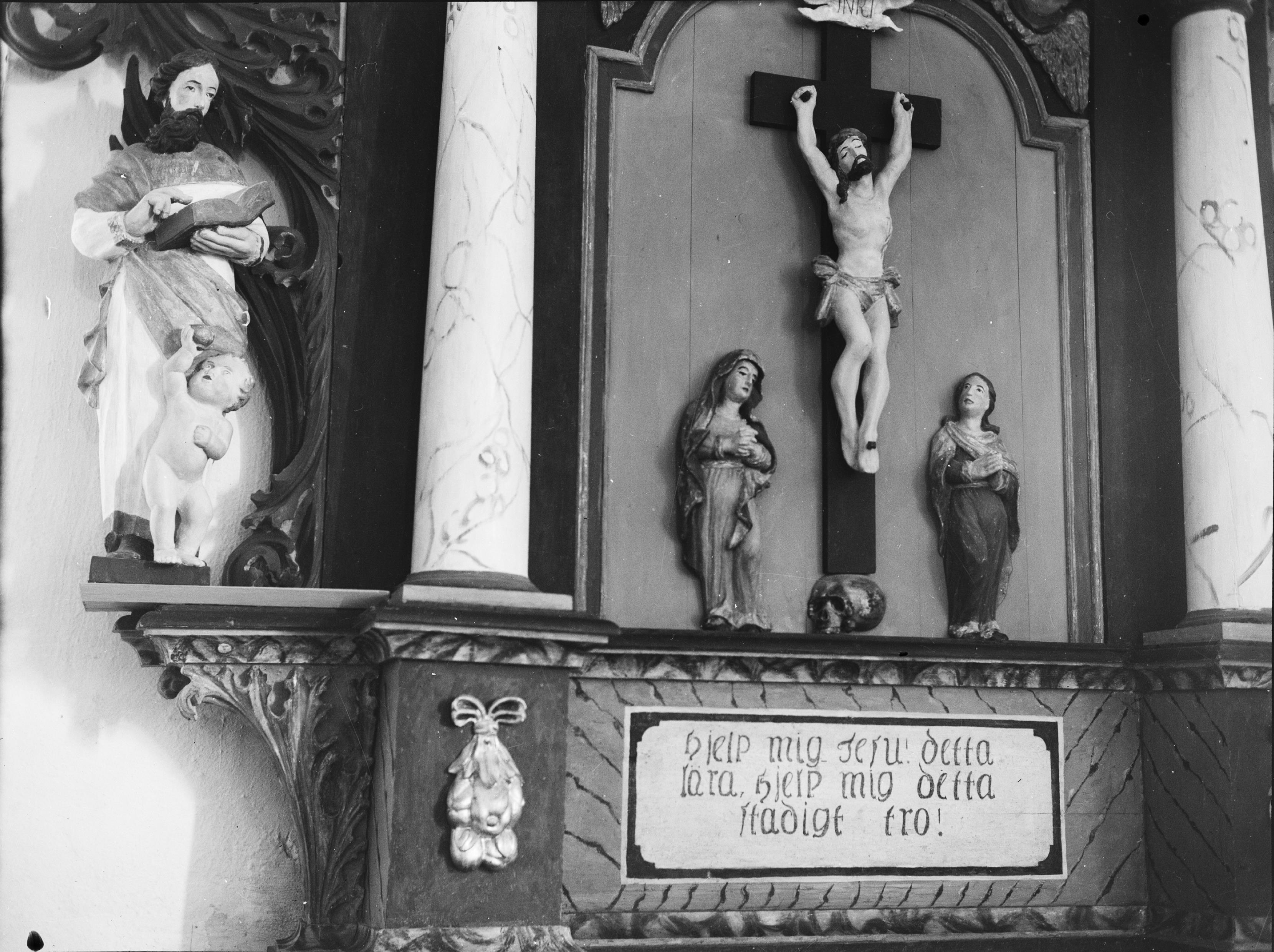 Olle Hellström, Väla kyrka