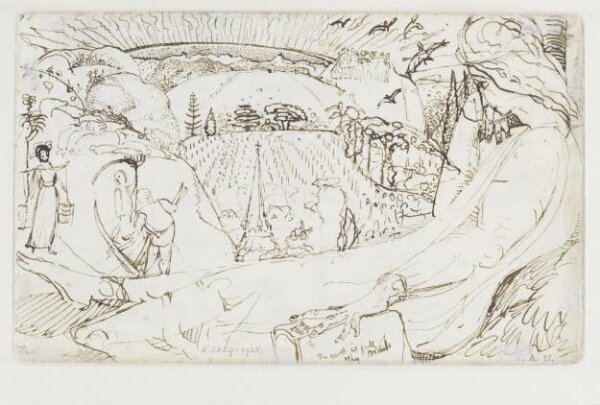 Samuel Palmer, Drawing