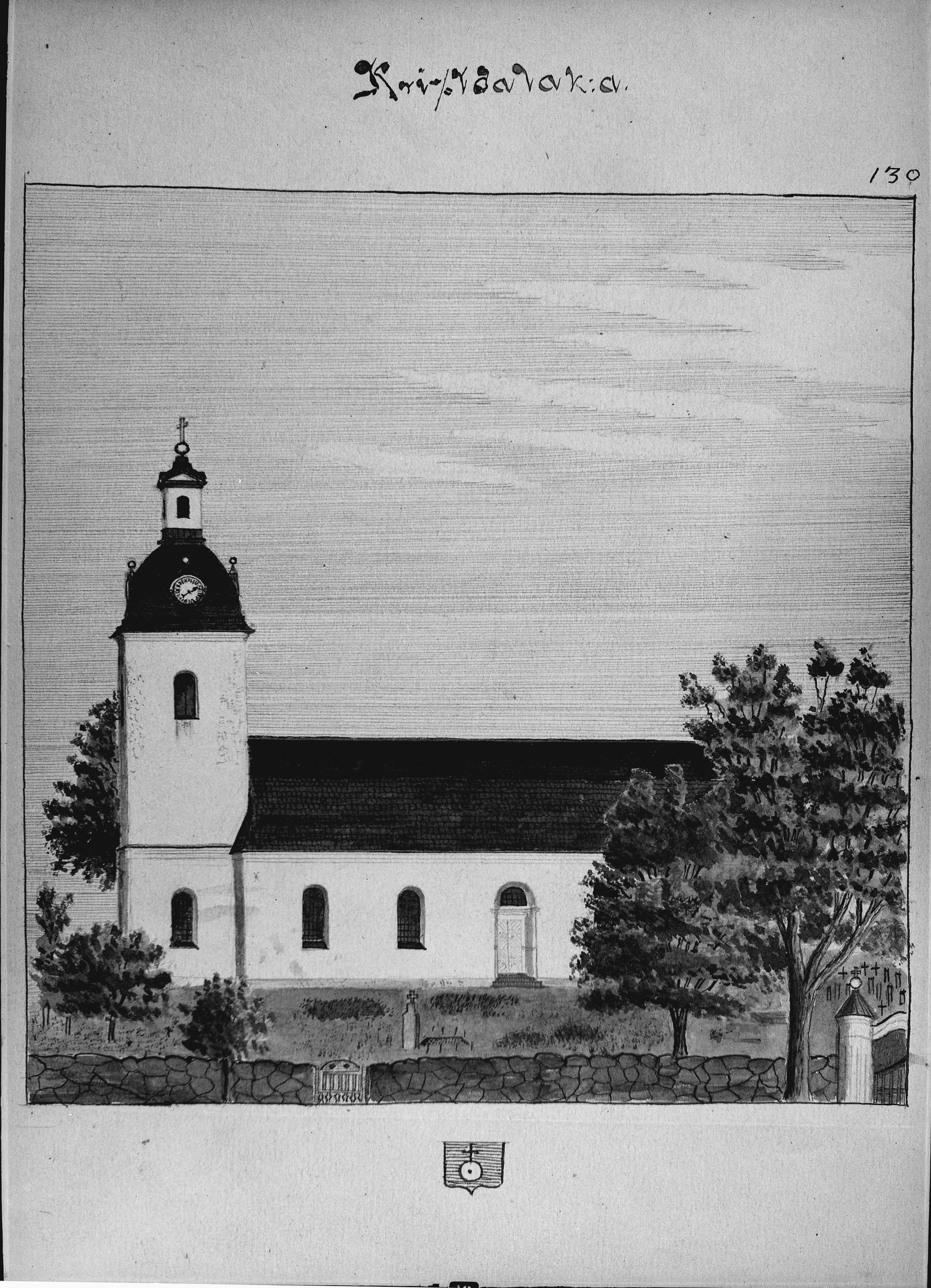 Nils Lagergren, Kristdala kyrka