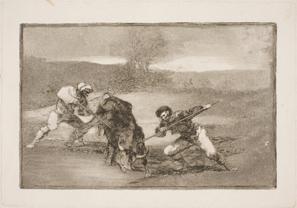 Francisco de Goya, En anden måde at jage på til fods