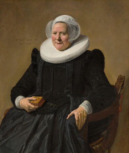 Frans Hals, Portrait of a Woman Aged Sixty