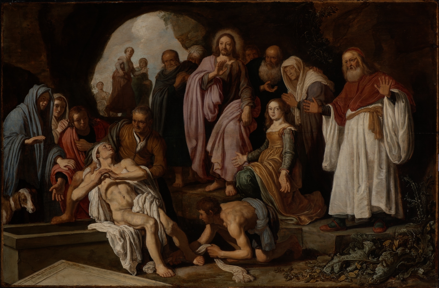 Pieter Lastman, The Raising of Lazarus