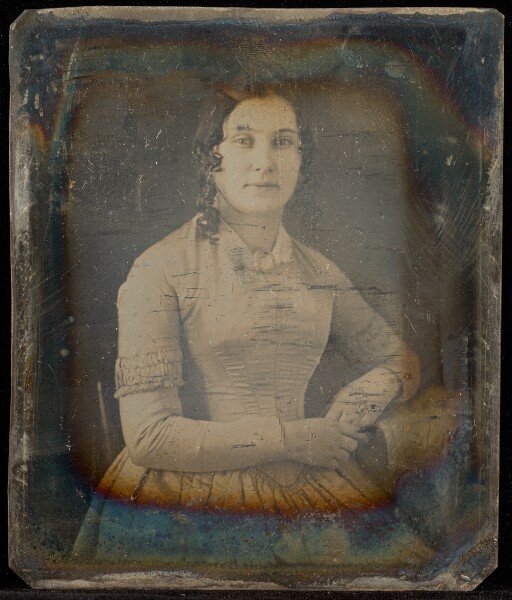 Jacob Byerly, [Portrait of a Woman in Ringlets]