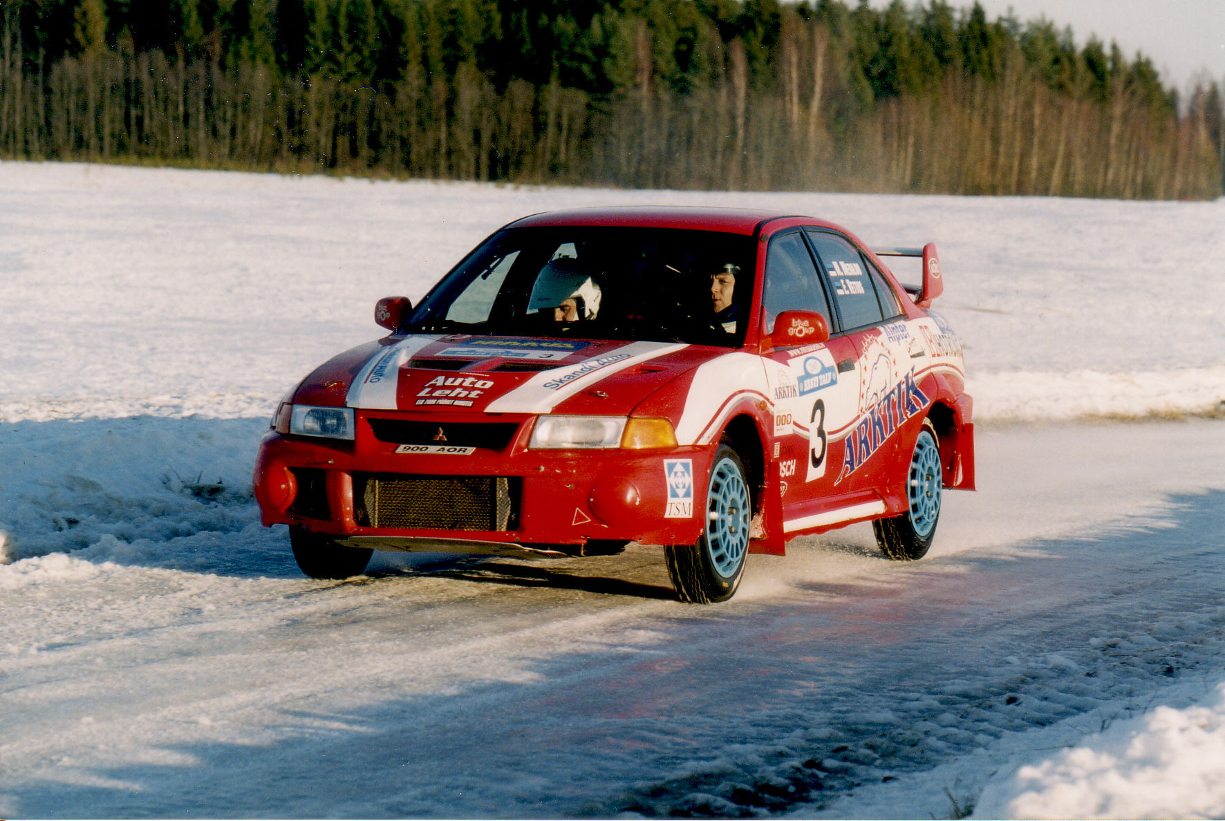 Aldo (author) Bones, 7th International Rally “Estonian Winter 2003” Tartus