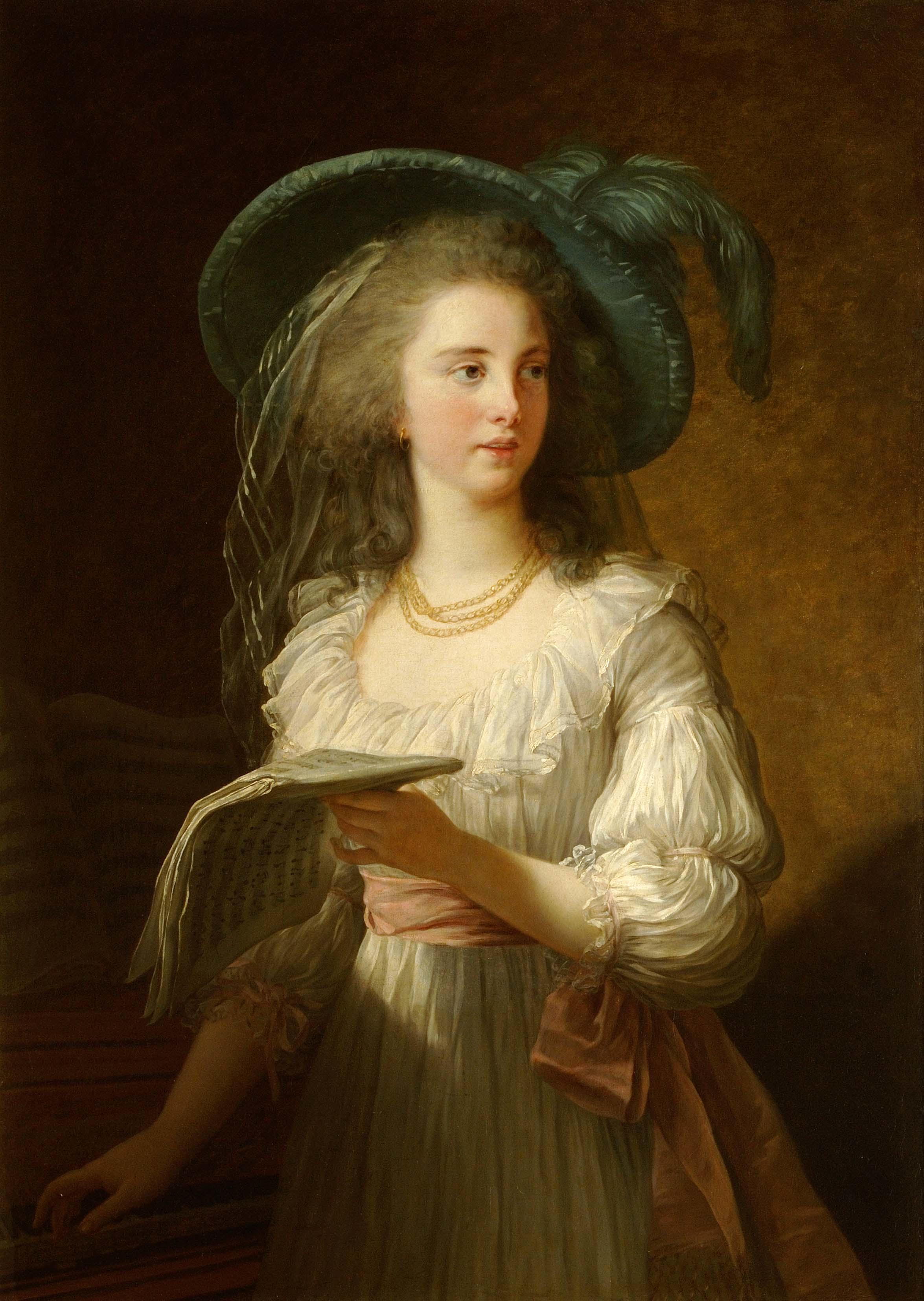 Élisabeth Louise Vigée Le Brun, Martine-Gabrielle-Yoland de Polastron (1745–1793), duchesse de Polignac