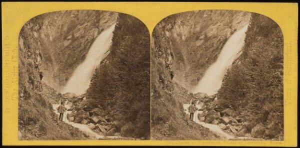 William England, Chute du Fischbach (Fätschbach), Vallé de Linthal