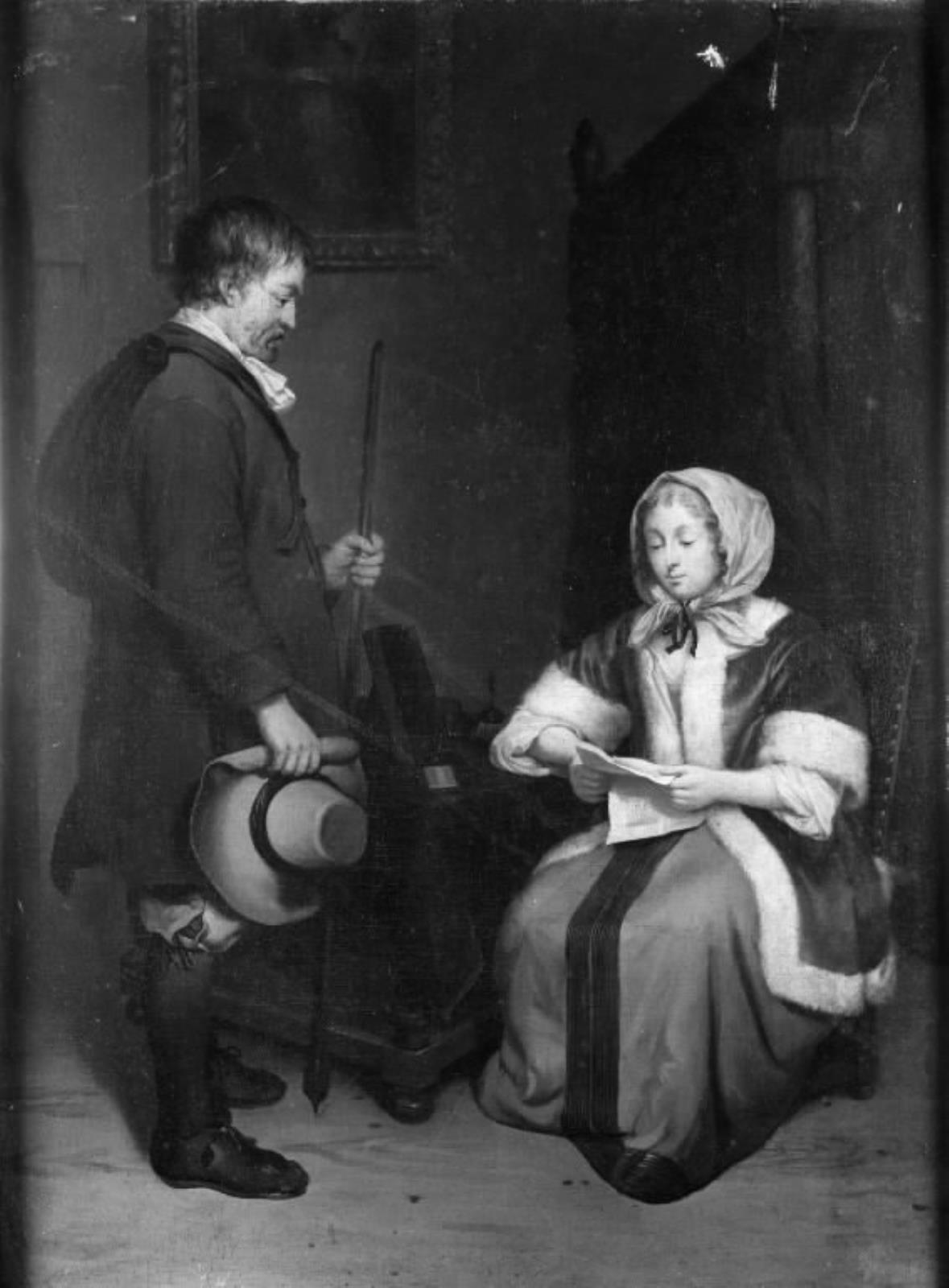 Gerard ter Borch, En huslig scene
