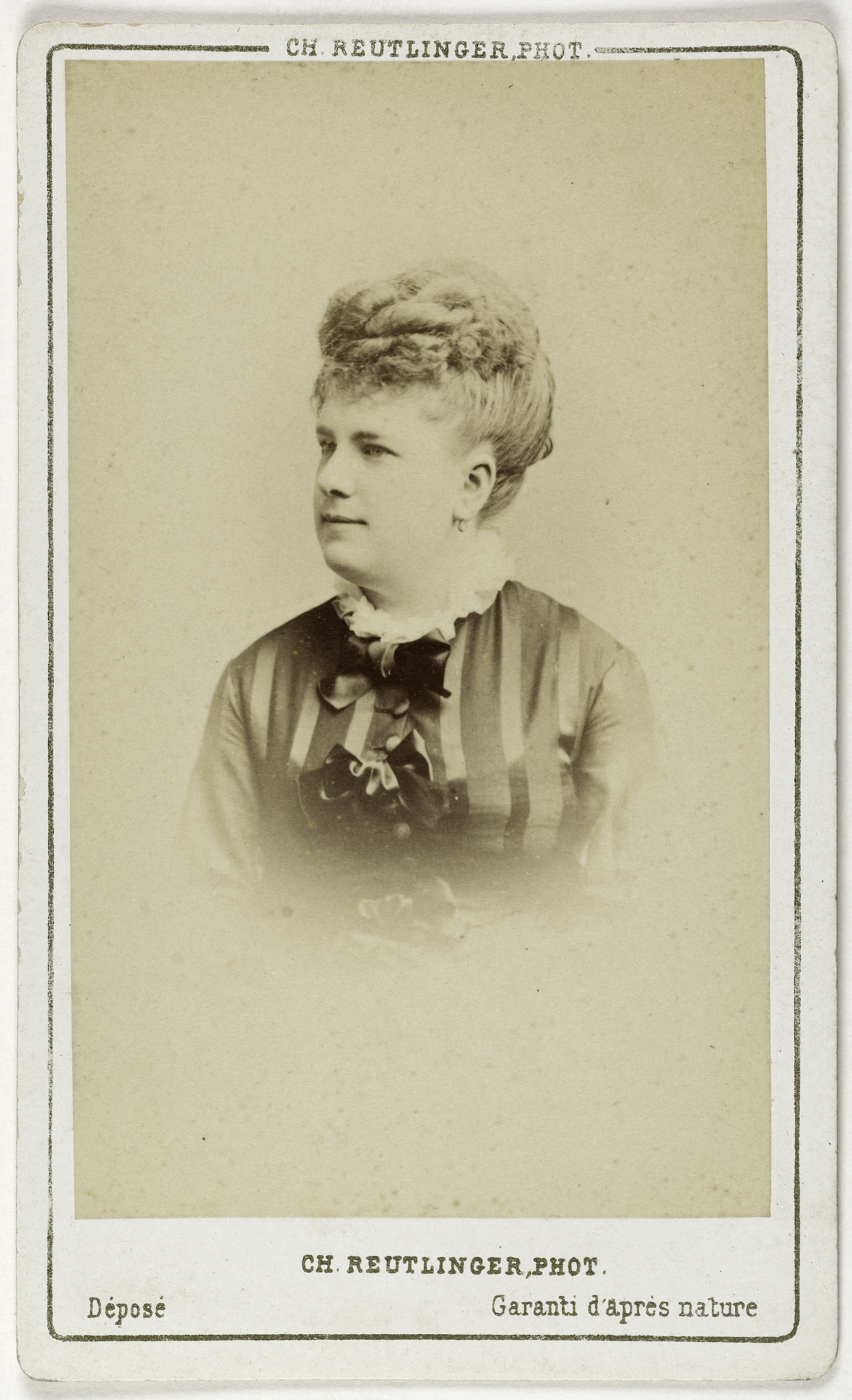 Charles Reutlinger, Portrait de Lagneau, (actrice)