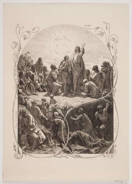 Lorenz Frølich, Illustration til "L'Oraison Dominicale"