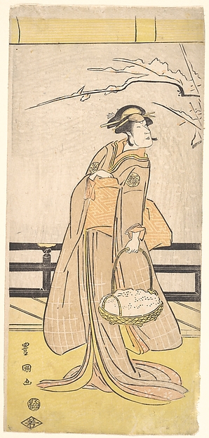 Utagawa Toyokuni I, Nakayama Tomisaburo in a Female Role