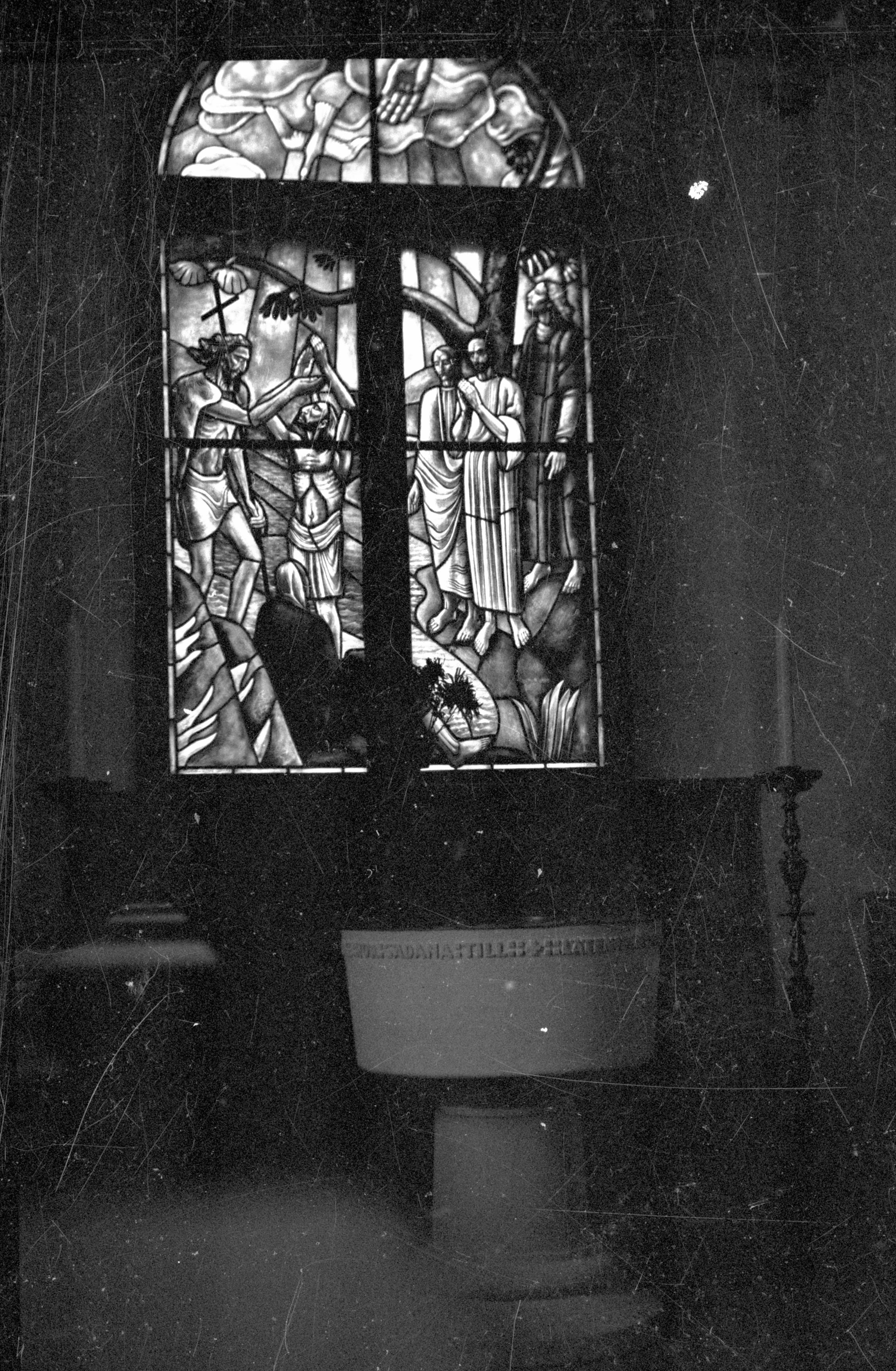 Osvald Owald, Skivarp, Sankt Laurentius kyrka