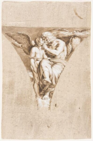 Unknown, Jupiter Fondling Cupid (after Raphael)