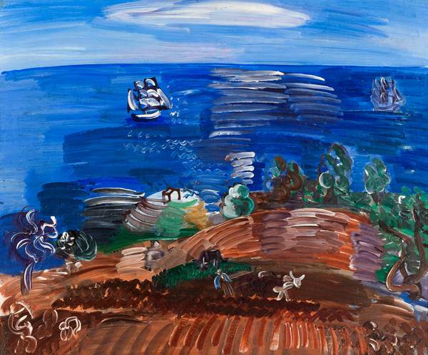 Raoul Dufy, La Sicile aux labours