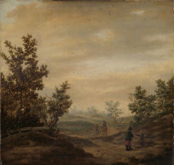 Claes van Beresteyn, Road in the Dunes