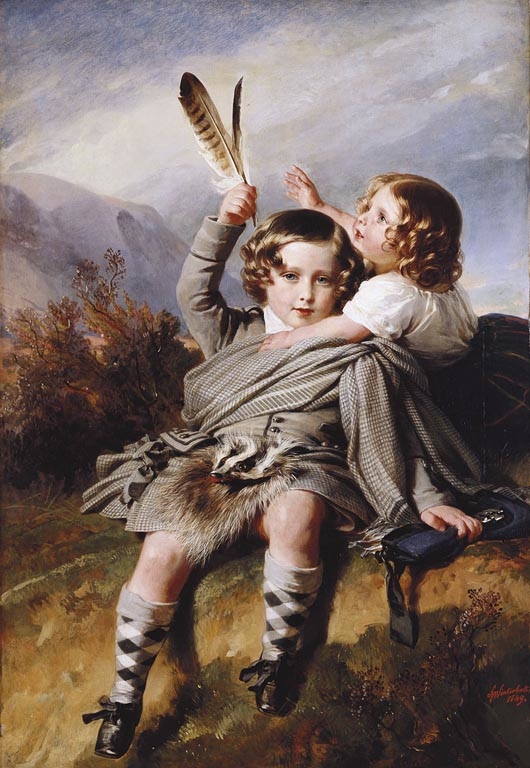 Franz Xaver Winterhalter, Prince Alfred and Princess Helena