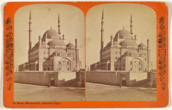 Charles Bierstadt, Mosque, Mohammed Ali, Alexandria, Egypt.