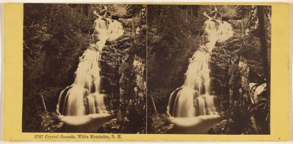 Edward Bierstadt, Crystal Cascade, White Mountains, N.H.