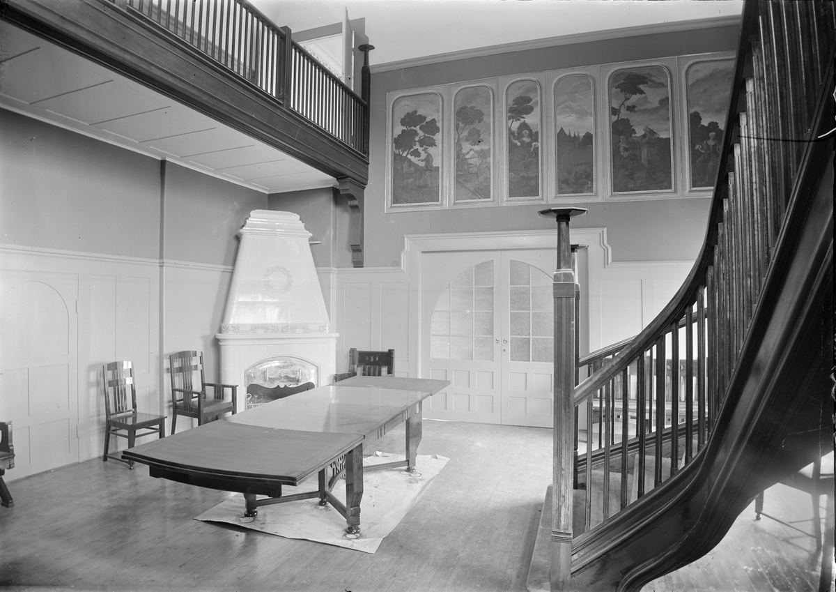 Henri Osti's Fotografiateliér, Bagarmästare Matthias Dubois villa, Uppsala, före 1914