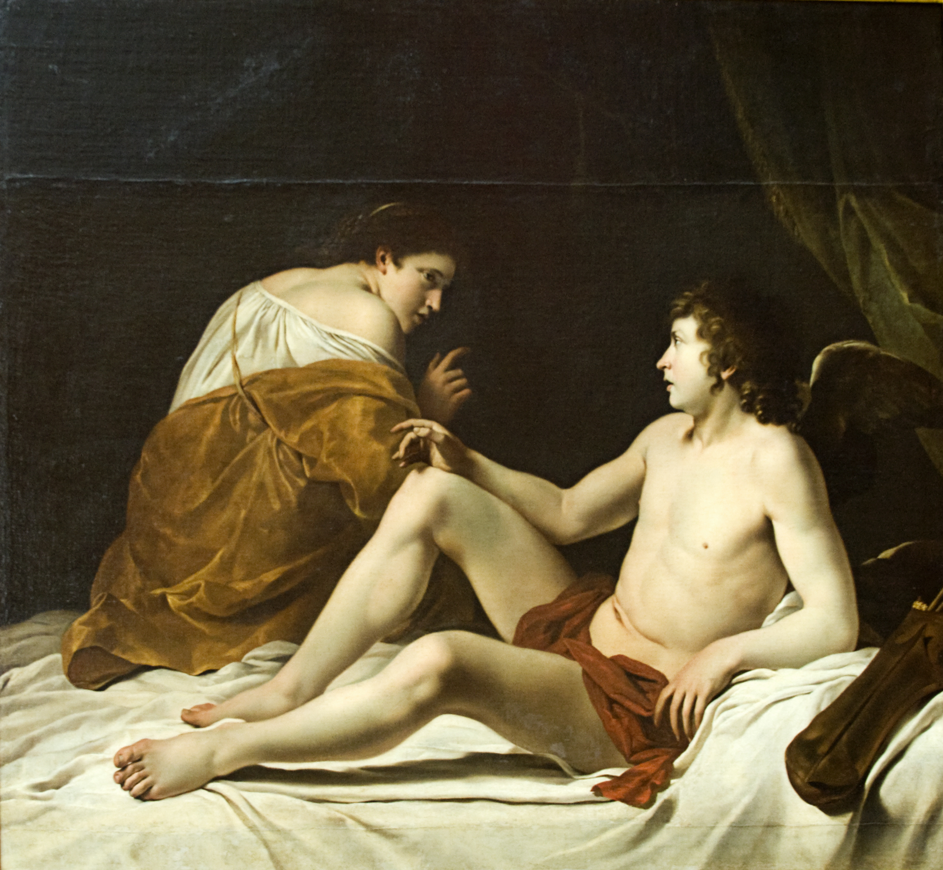 Orazio Gentileschi, Cupid and Psyche