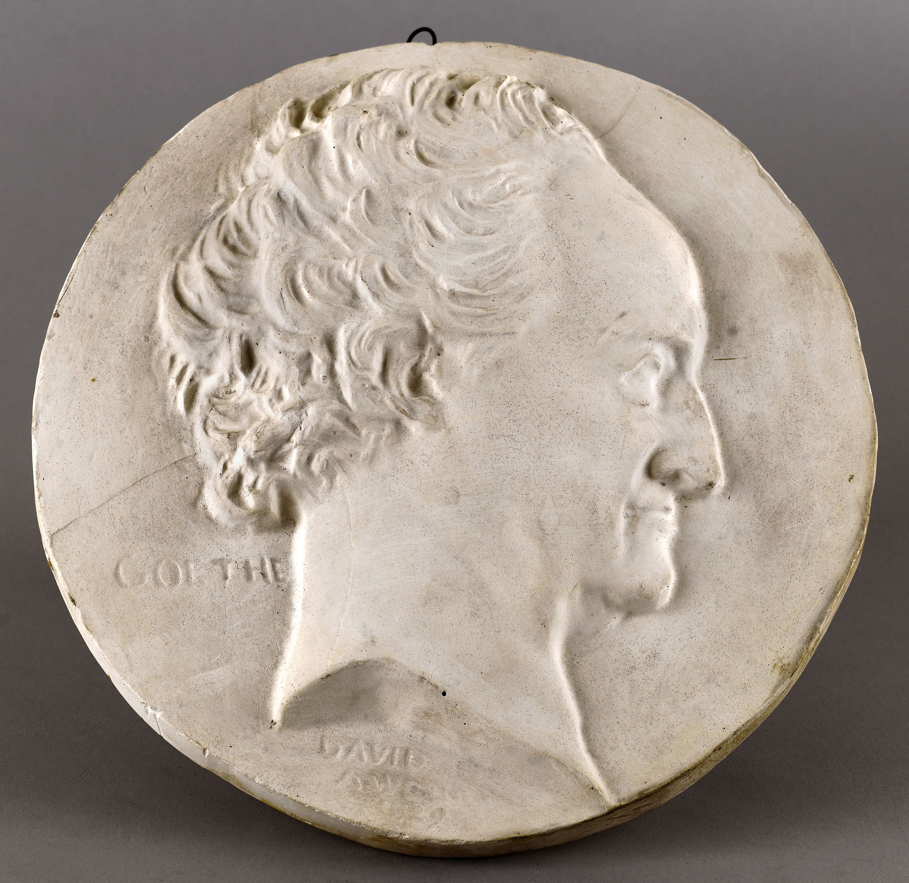 David d'Angers, Portrait de Johann-Wolfang Goethe (1749-1832)