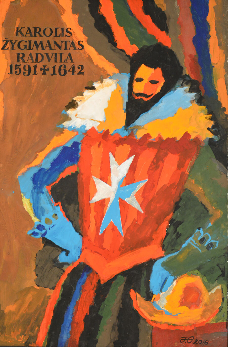 Juozas Galkus, Karolis Žygimantas Radvila (1591–1642)