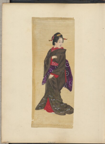 Unknown, [Woman in a kimono]
