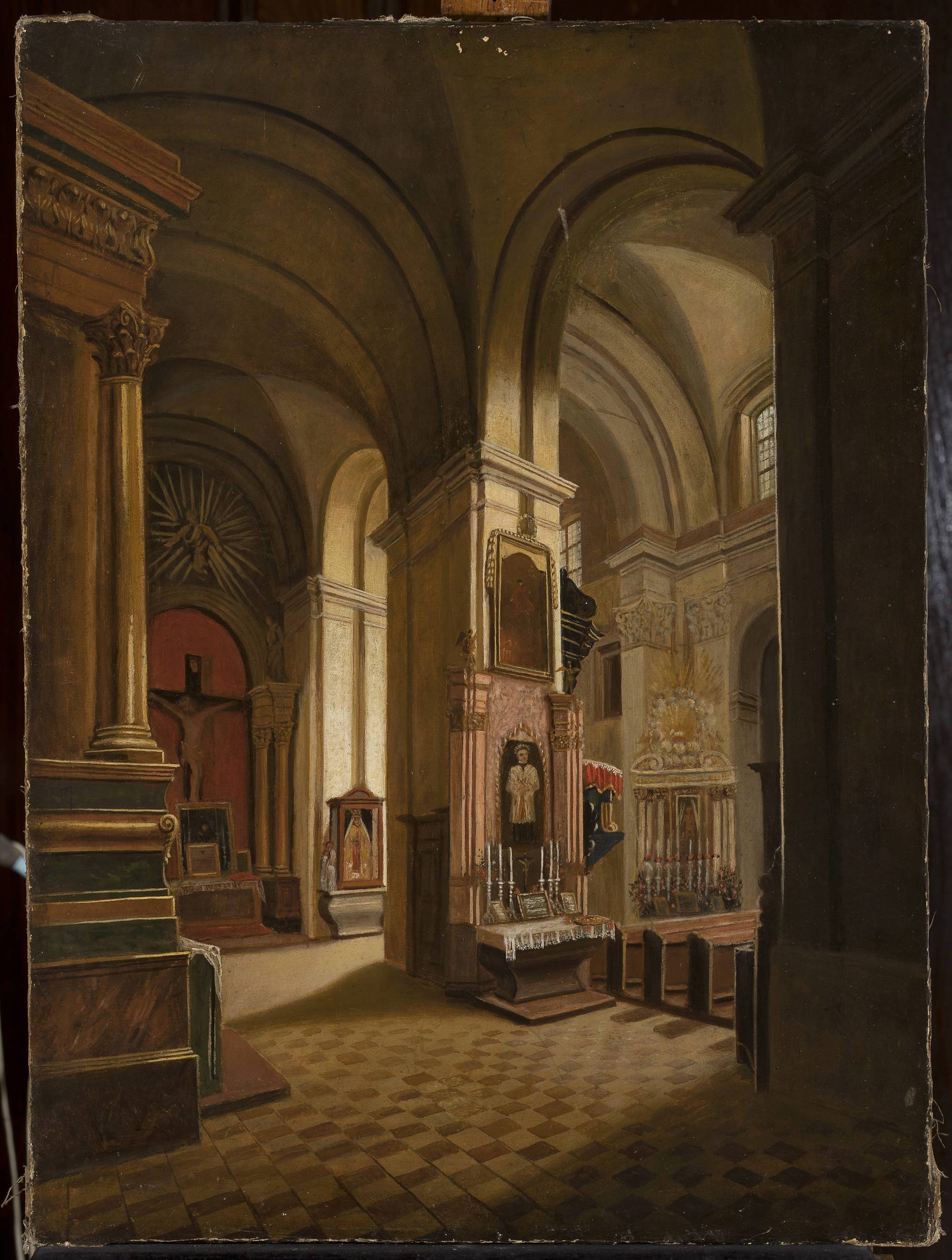 Marcin Zaleski, Church interior