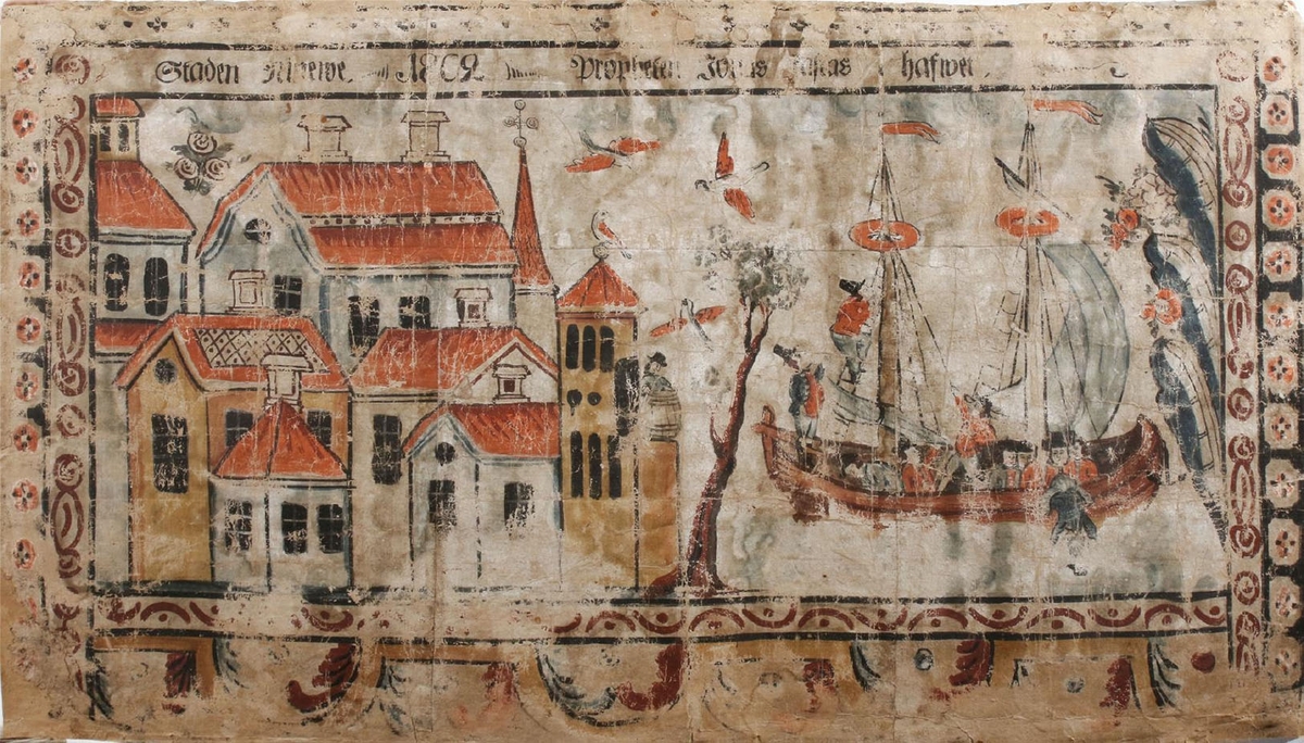 Unknown artist, Bonade painting