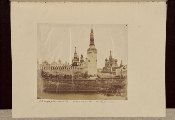 Roger Fenton, S.E. Angle of the Kremlin - St. Vasilas Church, to the Right