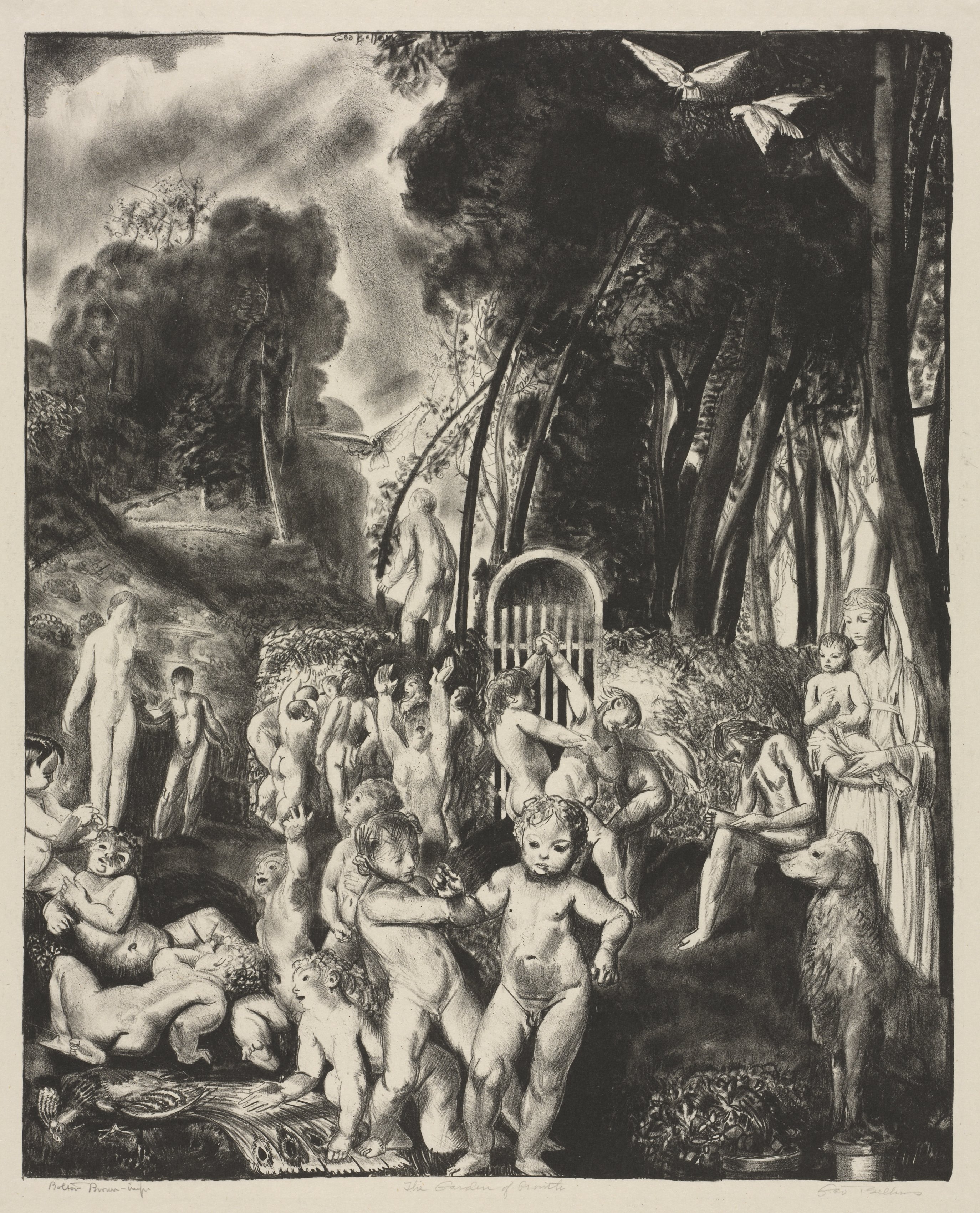 George Bellows, The Garden of Growth