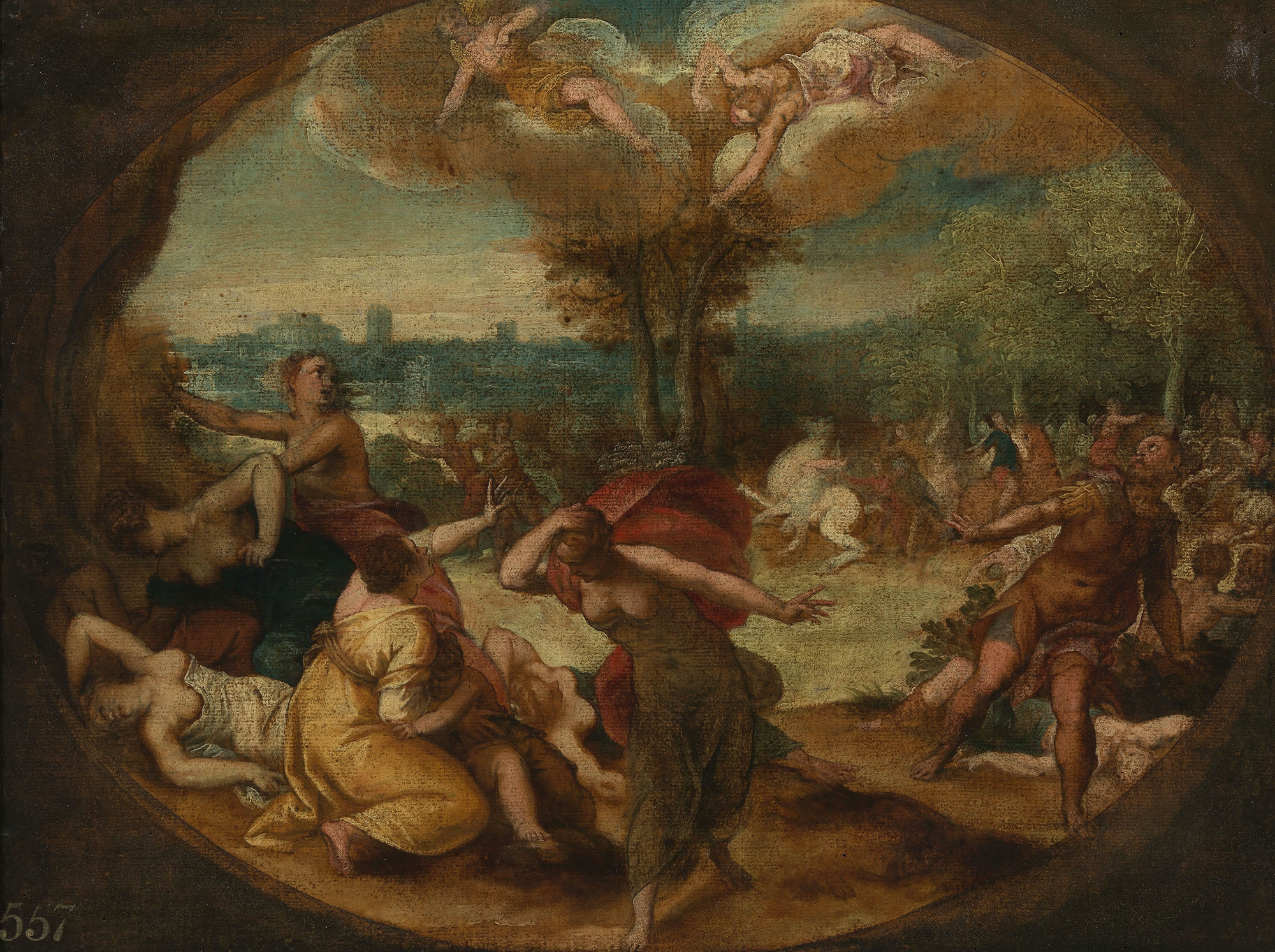 Hans Rottenhammer, The Destruction of the Children of Niobe