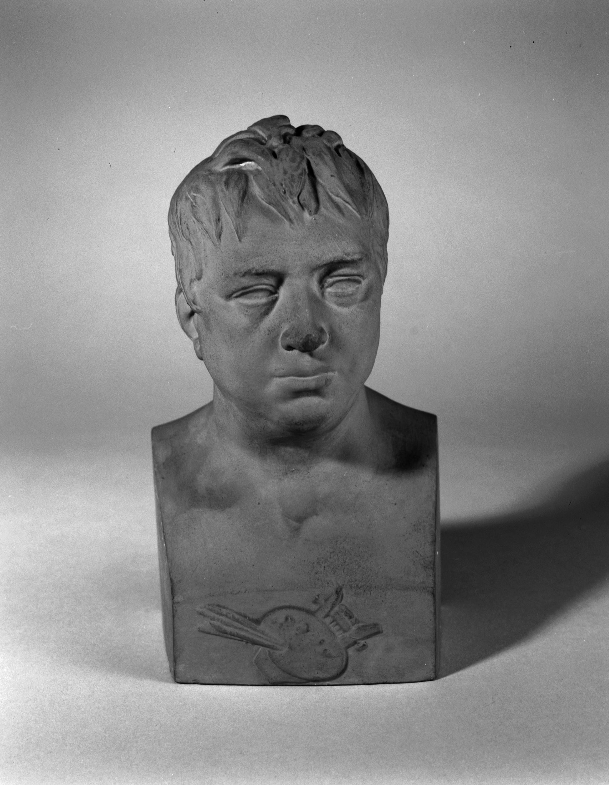 Jean Pierre Dantan, Portrait sérieux d'Alexandre-Louis-Marie-Théodore Richard (1782-1859), peintre .