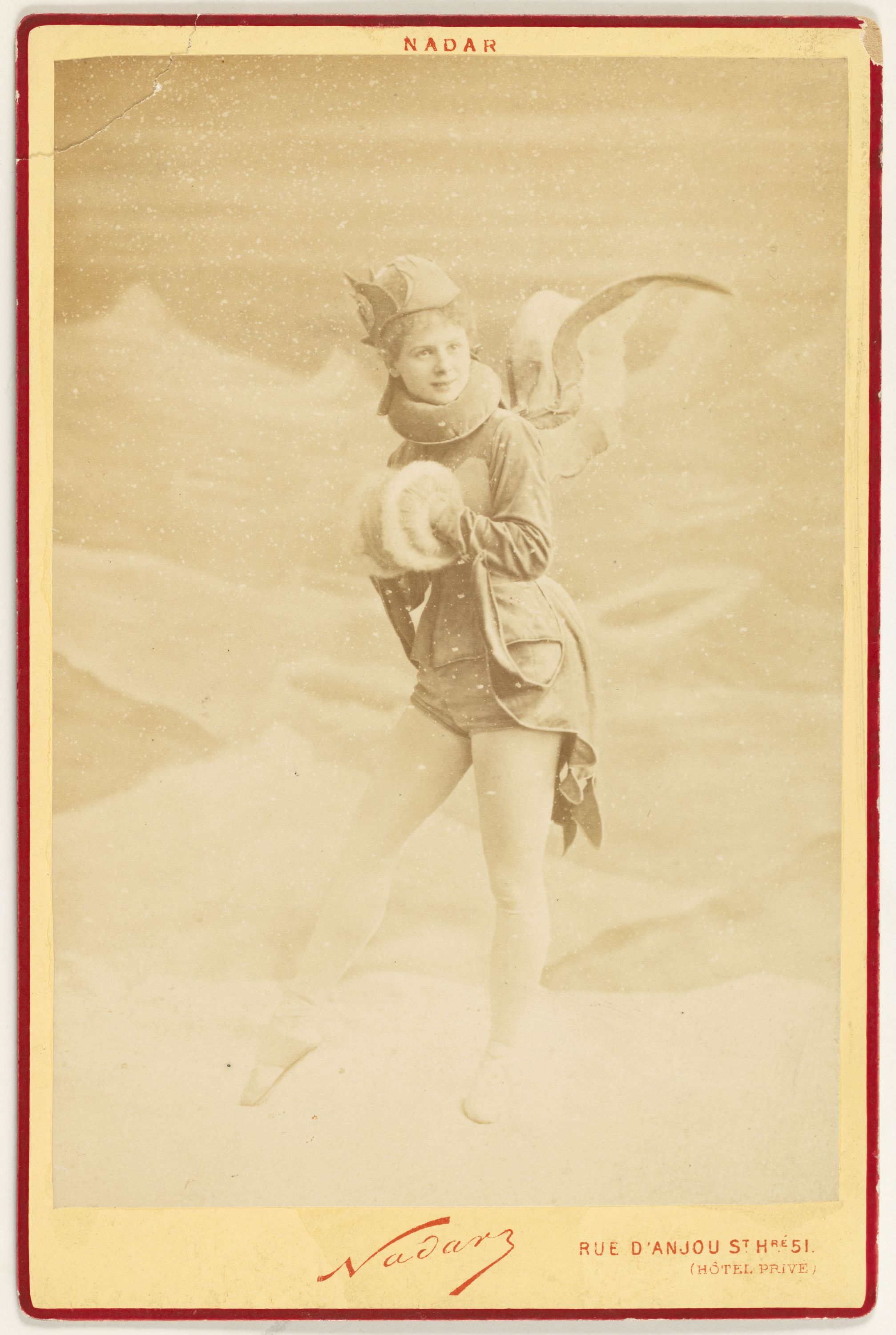 Atelier Nadar, Portrait de Borrini, danseuse