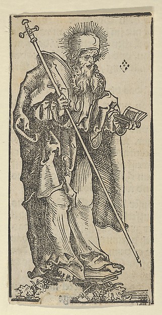 Lucas Cranach the Elder, Silver Statuette of St. Philip, from the "Wittenberg Reliquaries"