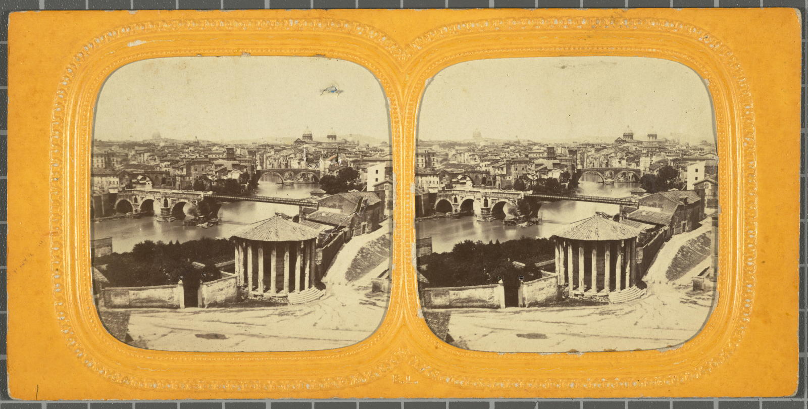 Desconegut, Panorama de Rome. Lamy, E