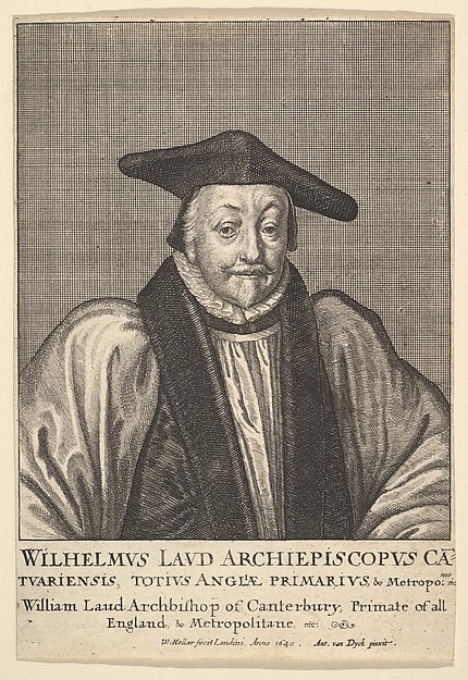Wenceslaus Hollar, William Laud, Archbishop of Canterbury