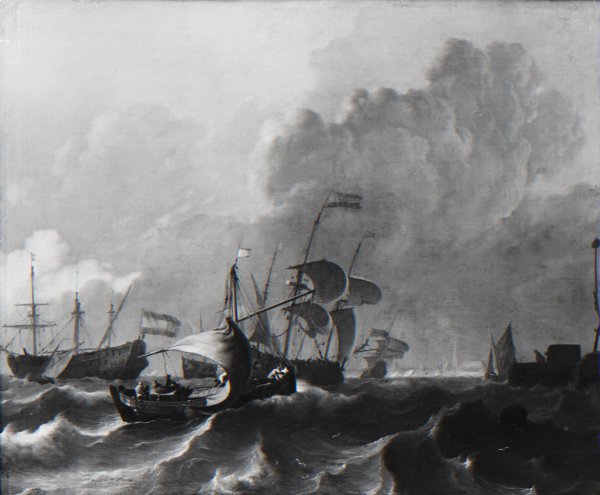 Ludolf Bakhuysen, The Y off Amsterdam