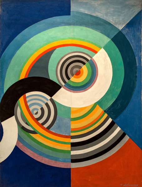 Robert Delaunay, Rythme n°3, décoration pour le Salon des Tuileries