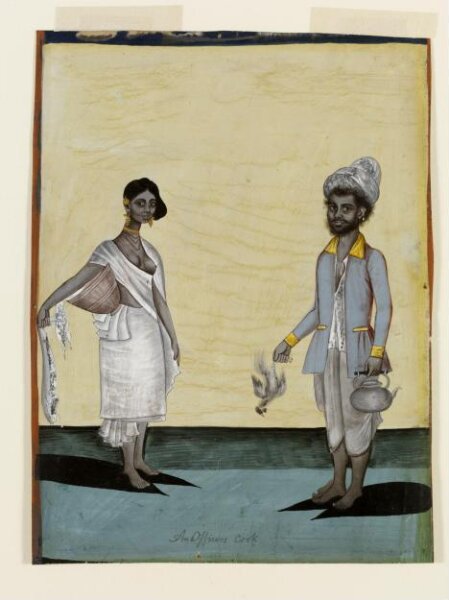 Unknown, A cook and his wife