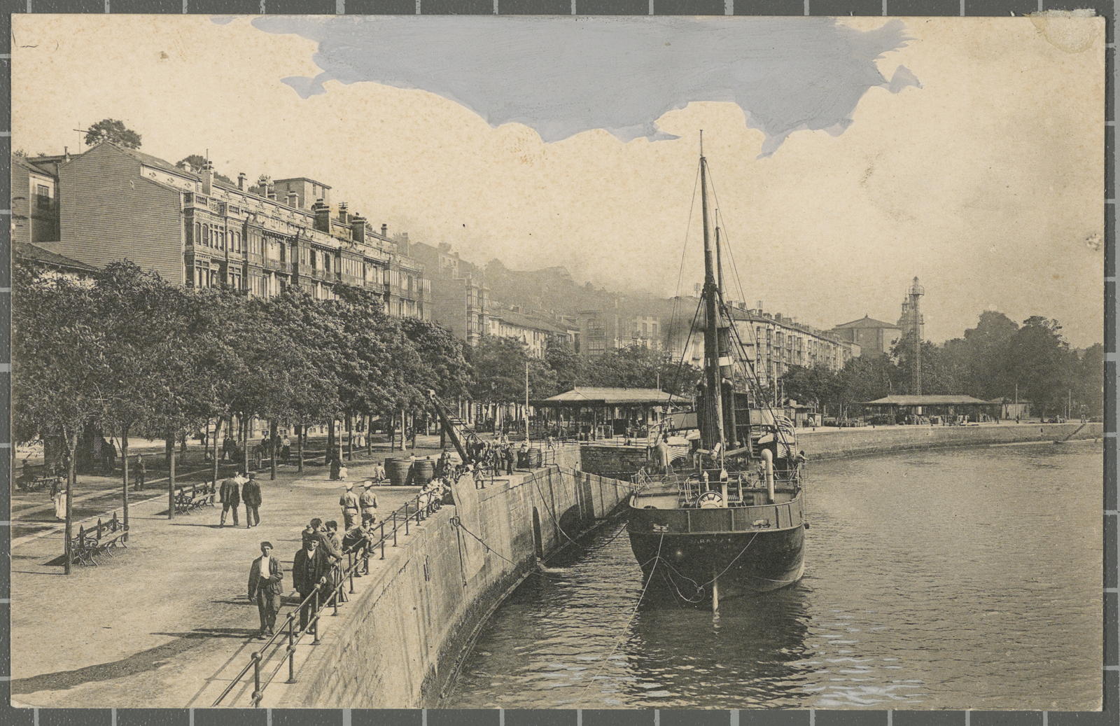 Desconegut, Bilbao - Muelle de la Sendeja. Paseo del Campo Volantin